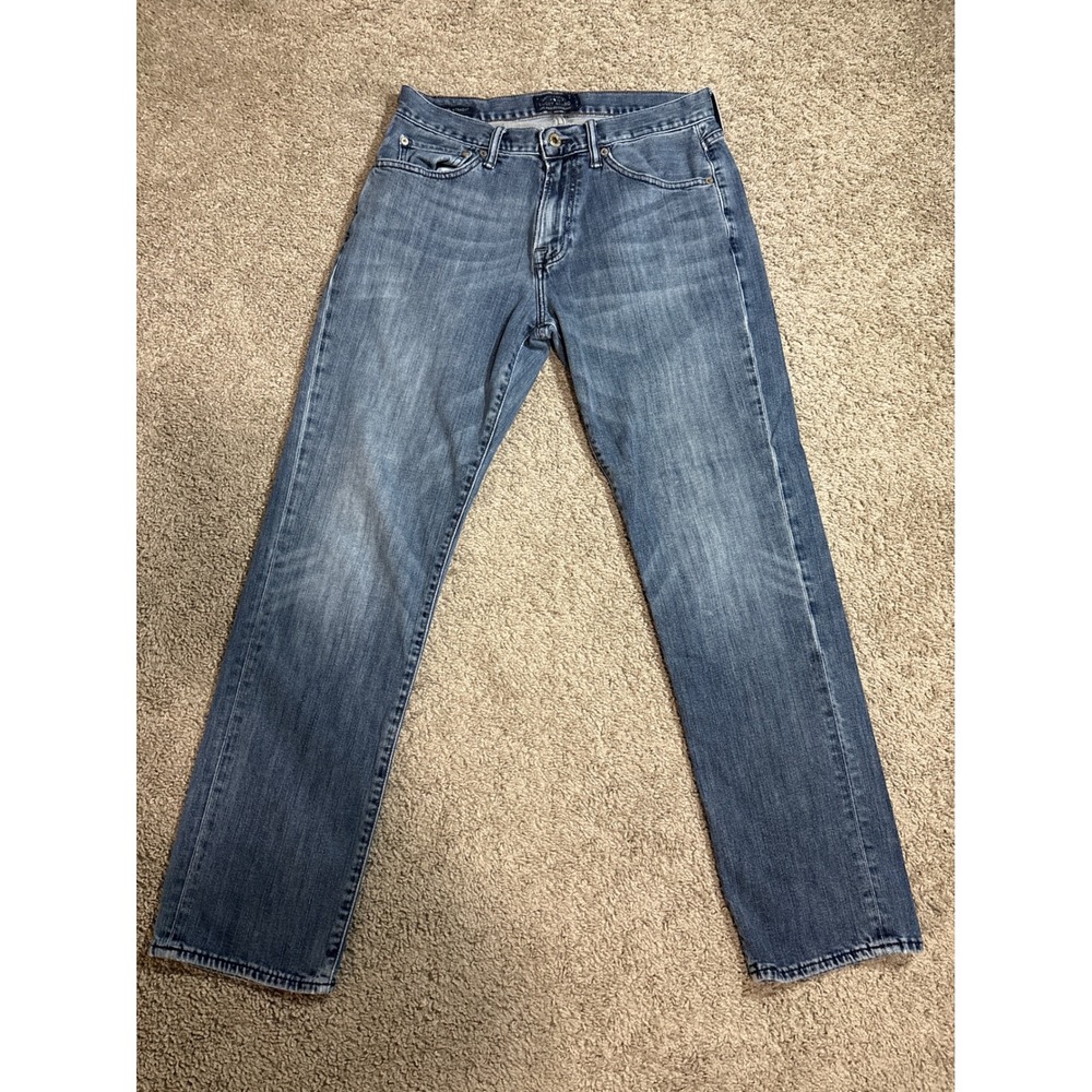Lucky Brand 221 Original Straight Jeans Mens 32x30 Medium Wash Denim